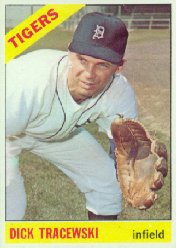 1966 Topps Baseball Cards      378     Dick Tracewski
